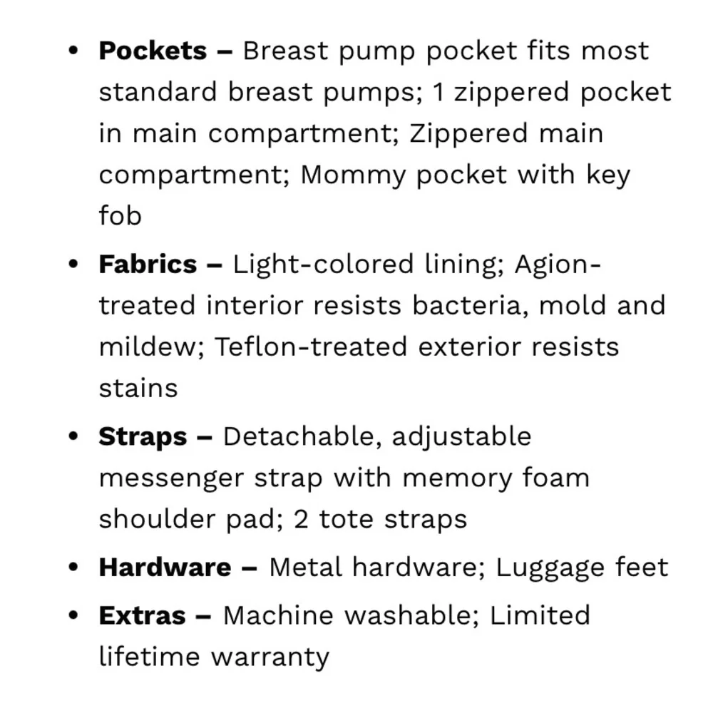 Ju-Ju-Be lightweight gray pump bag, bag fits most standard pumps.